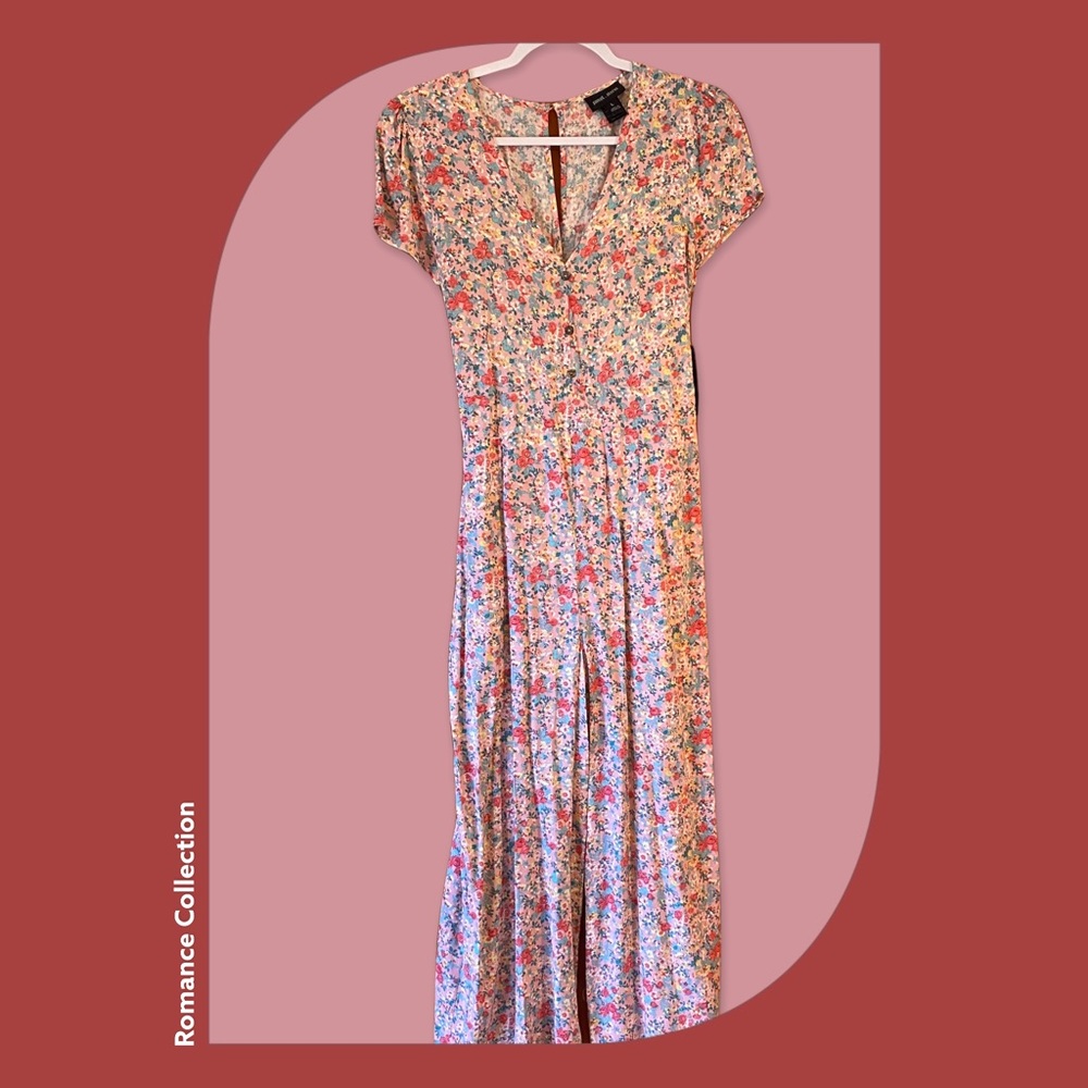 Sweet Storm Floral Jumpsuit